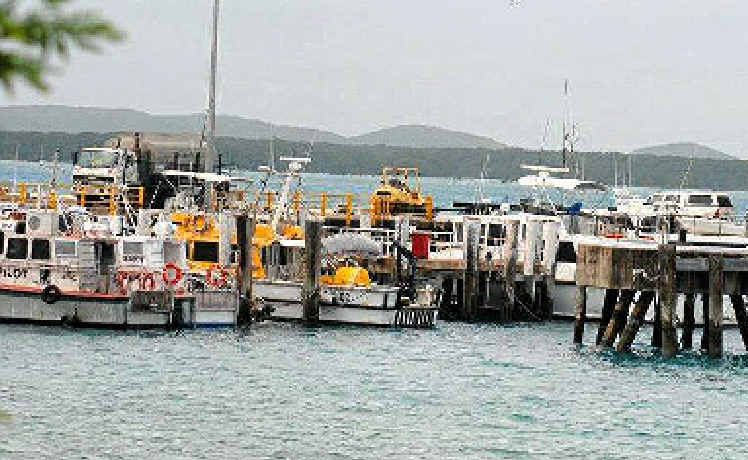 LIFE AT THE TOP END: A fuel truck on Thursday Island ...working in a paradise. LIFE AT THE TOP END: A fuel truck on Thursday Island ...working in a paradise.
